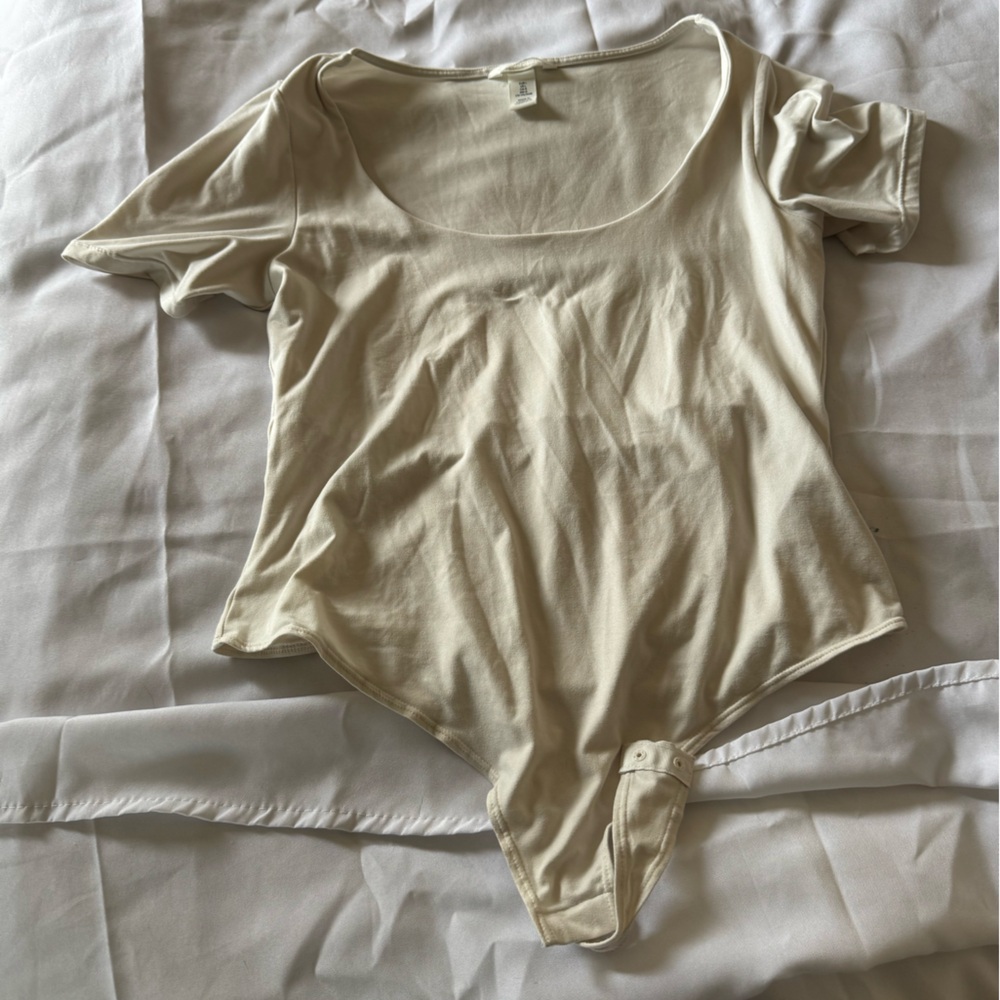 Cream Bodysuit